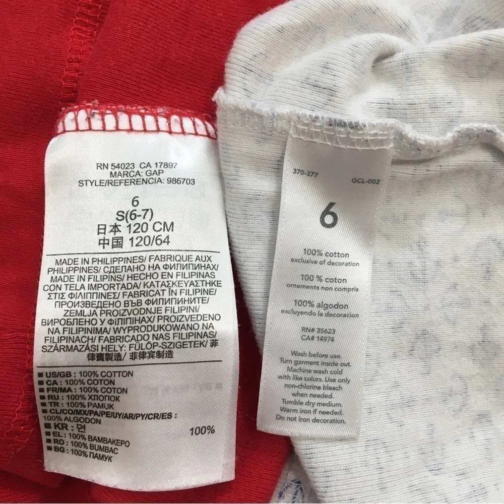 Gap / Carter's little girls cotton sleep T-shirt
